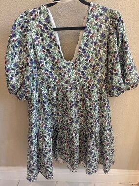 English Factory Floral Dress